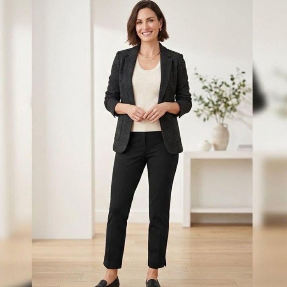 J. Jill | Premium Bi Stretch Pants 6P Work Minimalist Casual Office Chic Career